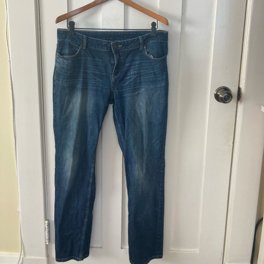Dark wash jeans